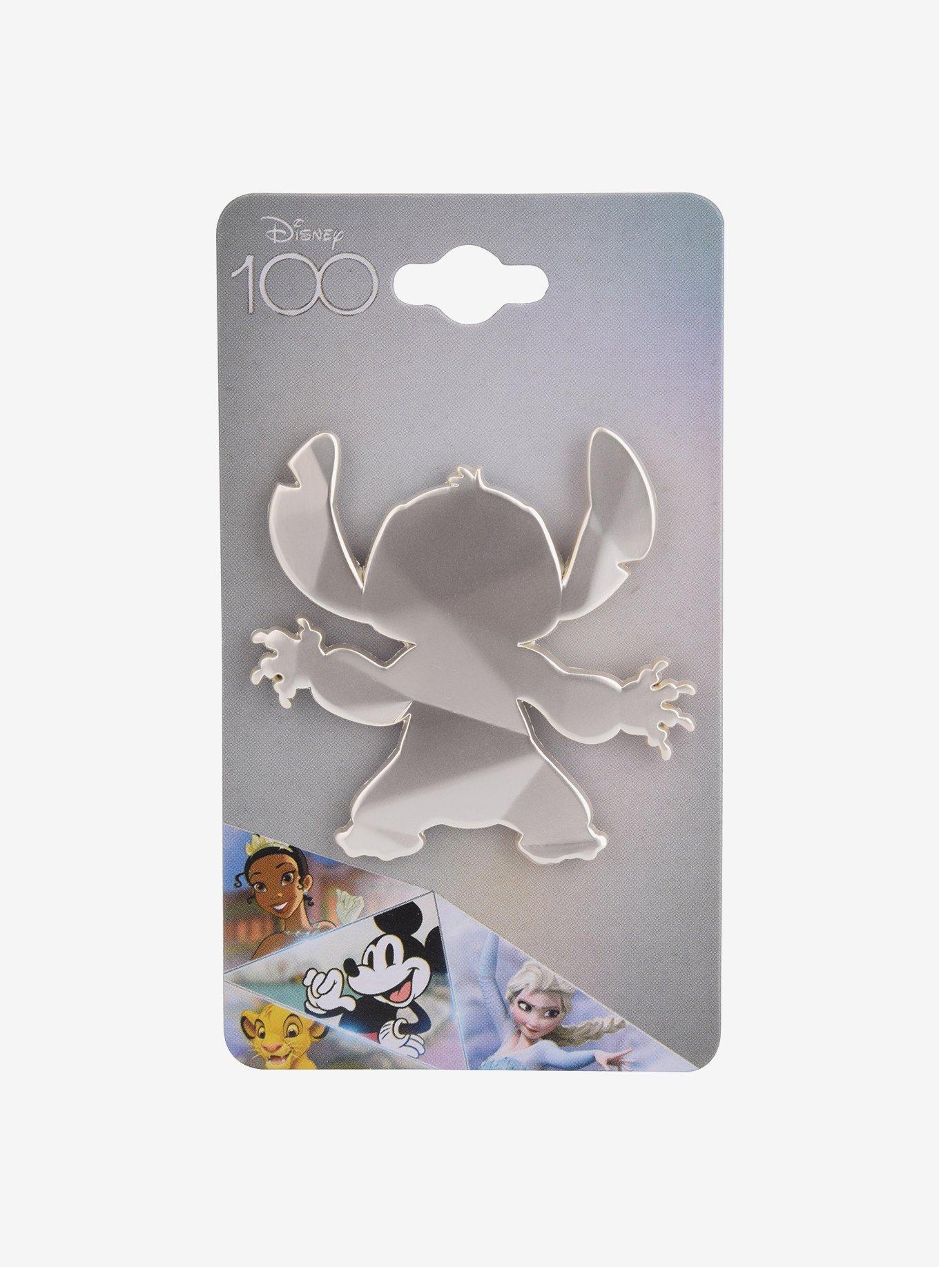 Disney 100 Lilo & Stitch Stitch Silhouette Enamel Pin - BoxLunch Exclusive, , alternate