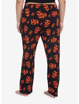 Misfits Fiend Skull Allover Print Pajama Pants Plus Size, , hi-res
