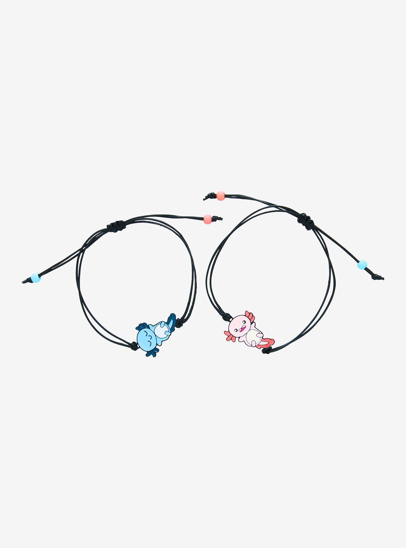 Axolotl Dreaming Best Friend Cord Bracelet Set