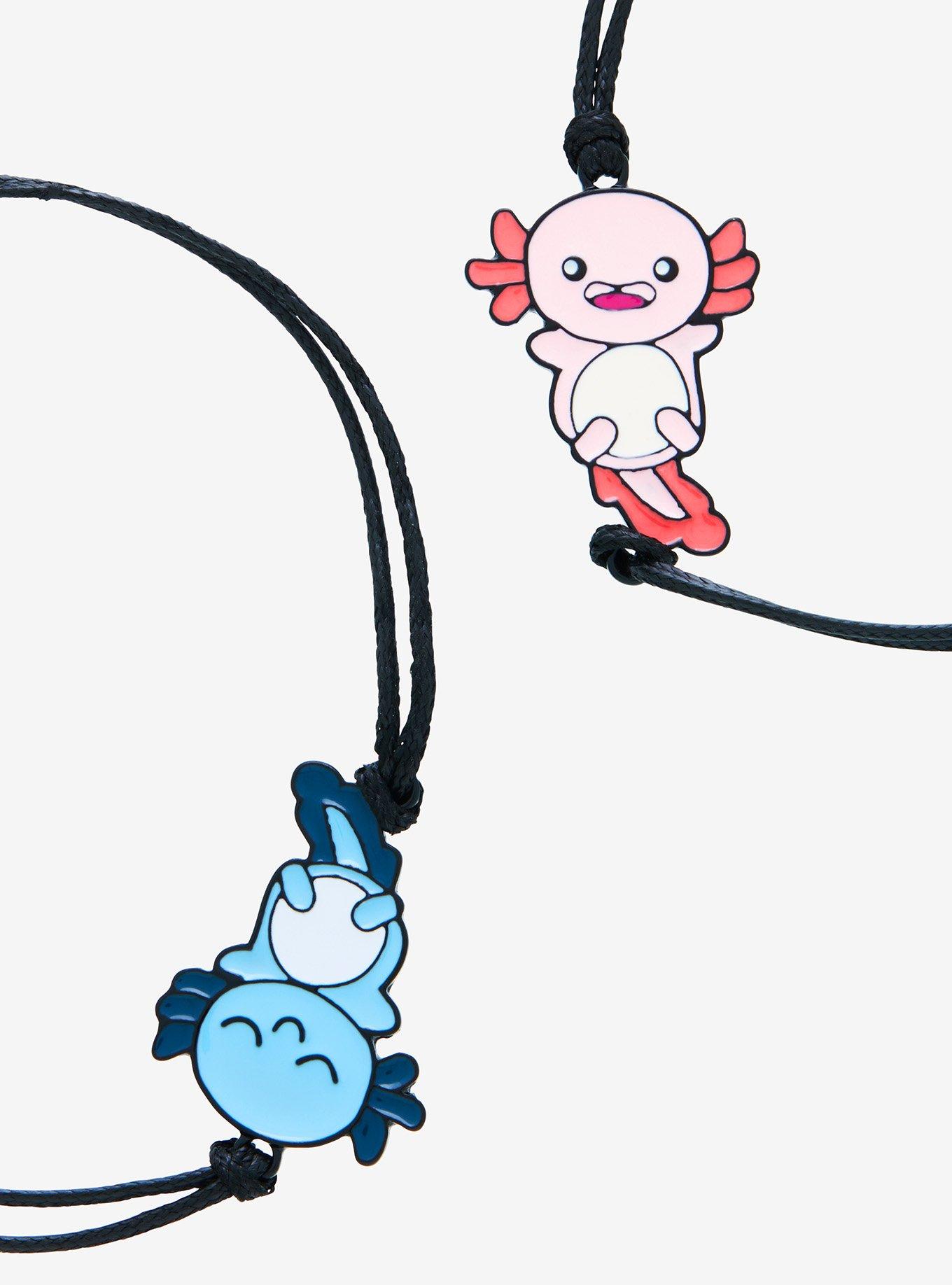 Axolotl Dreaming Best Friend Cord Bracelet Set