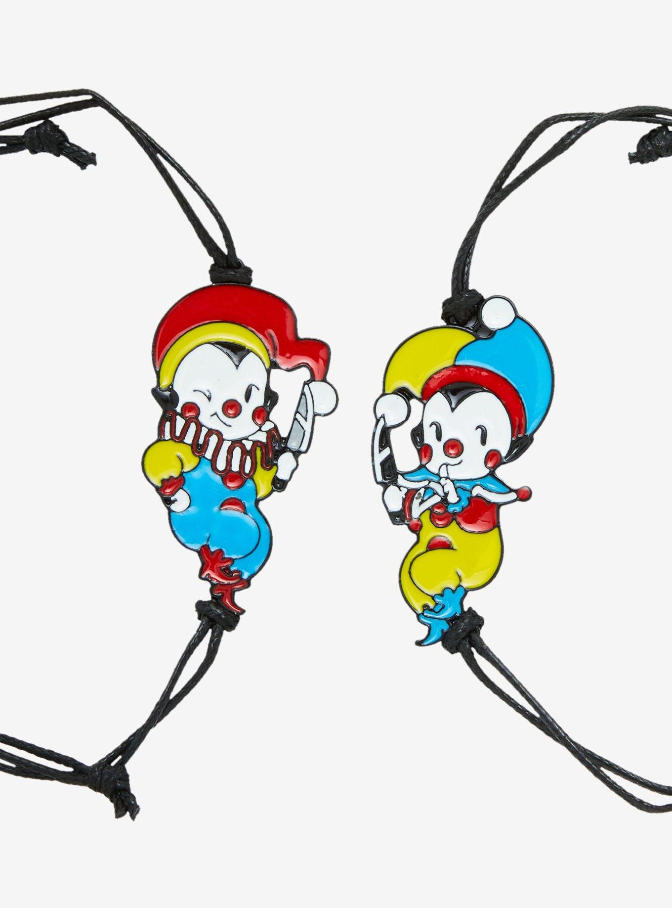 Little Clowns Best Friend Cord Bracelet Set, , alternate