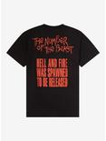 Iron Maiden Number Of The Beast T-Shirt, BLACK, alternate