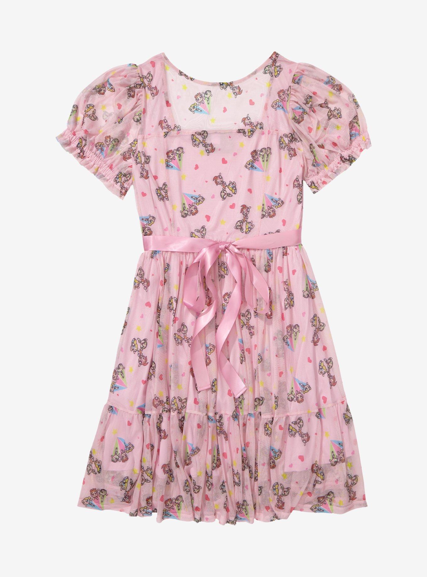 The Powerpuff Girls Pink Sweetheart Dress Plus Size, MULTI, alternate