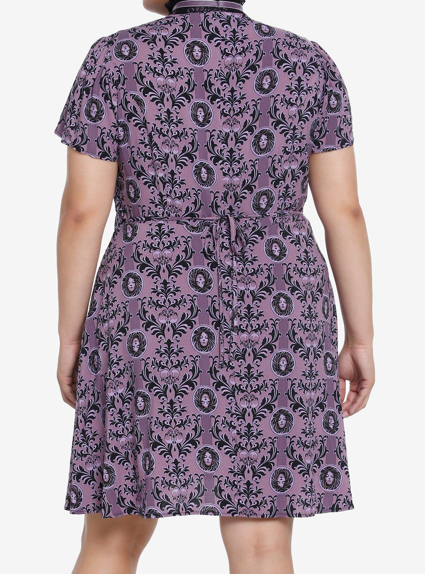 Her Universe Disney The Haunted Mansion Madame Leota Dress Plus Size, BLACK, alternate