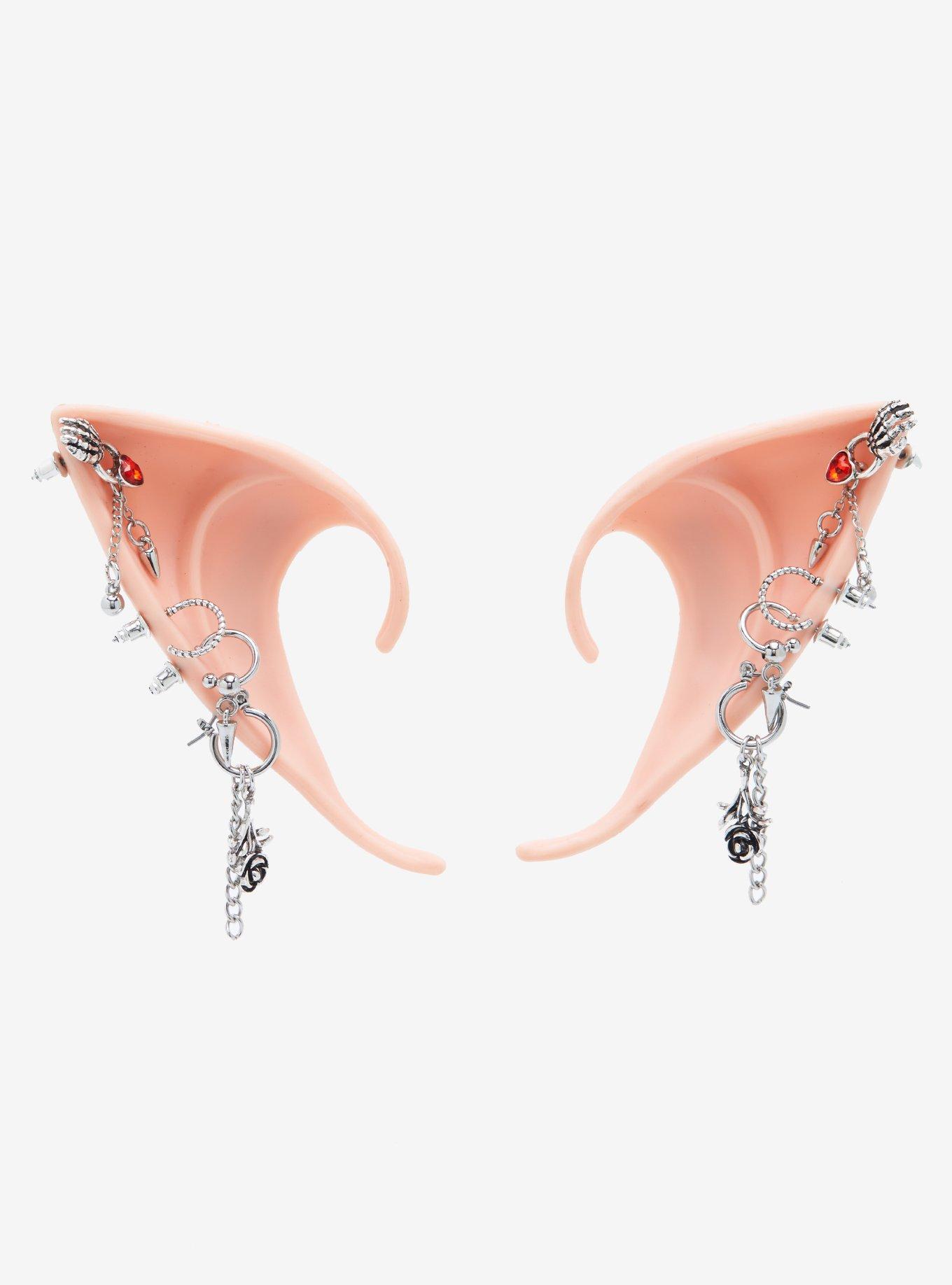 Fairy Pierced Earrings Molded Ear Cuffs, , alternate