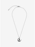 Cosmic Aura Snake Moon Crystal Necklace, , alternate