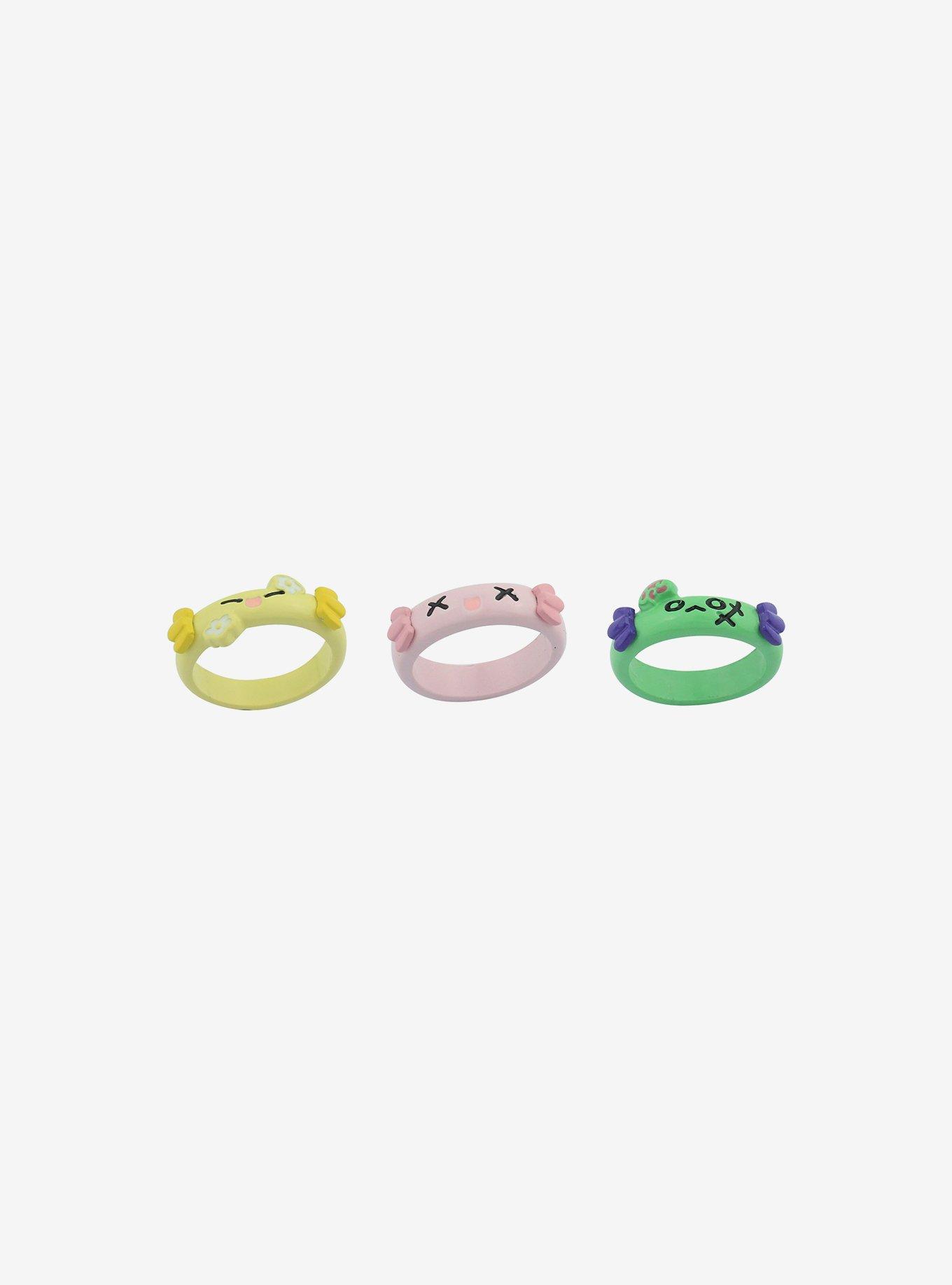 Sweet Society Axolotl Ring Set, , alternate