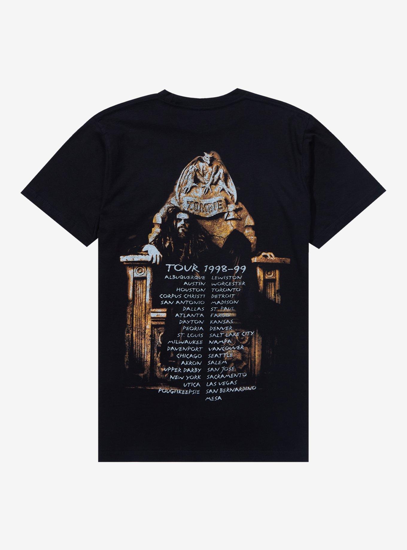 Rob Zombie Hellbilly Deluxe Tour T-Shirt, BLACK, alternate