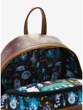 Loungefly Disney The Haunted Mansion Stretching Room Portraits Glow-In-The-Dark Mini Backpack, , alternate