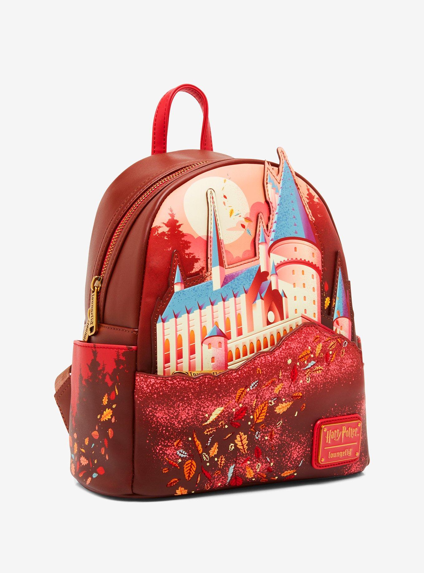 Loungefly Harry Potter Hogwarts Castle Fall Foliage Mini Backpack, , alternate