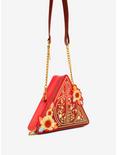 Loungefly Harry Potter Floral Deathly Hallows Figural Crossbody Bag, , alternate