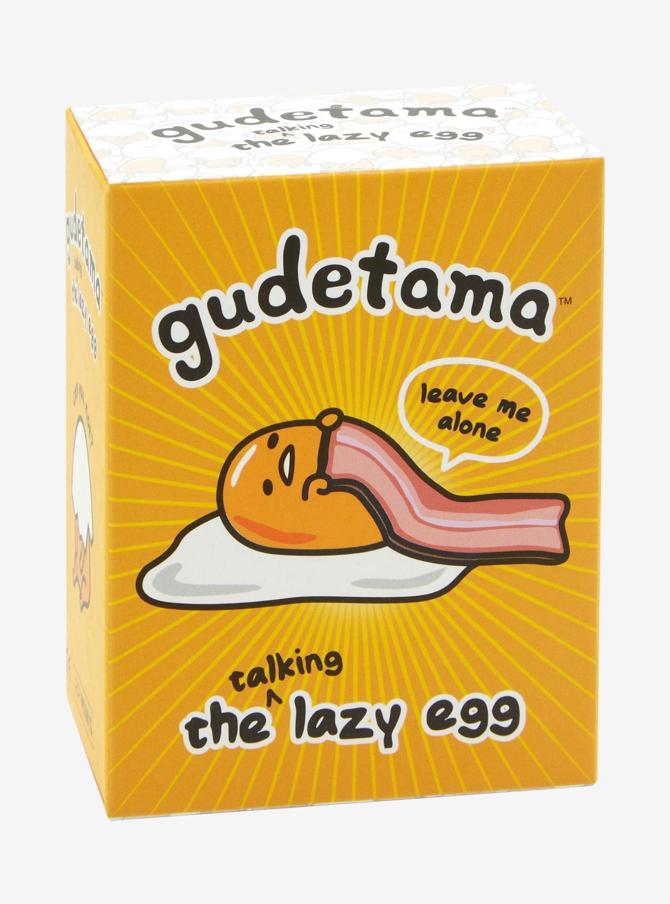 Gudetama Talking Lazy Egg Figure & Sticker Book, , hi-res