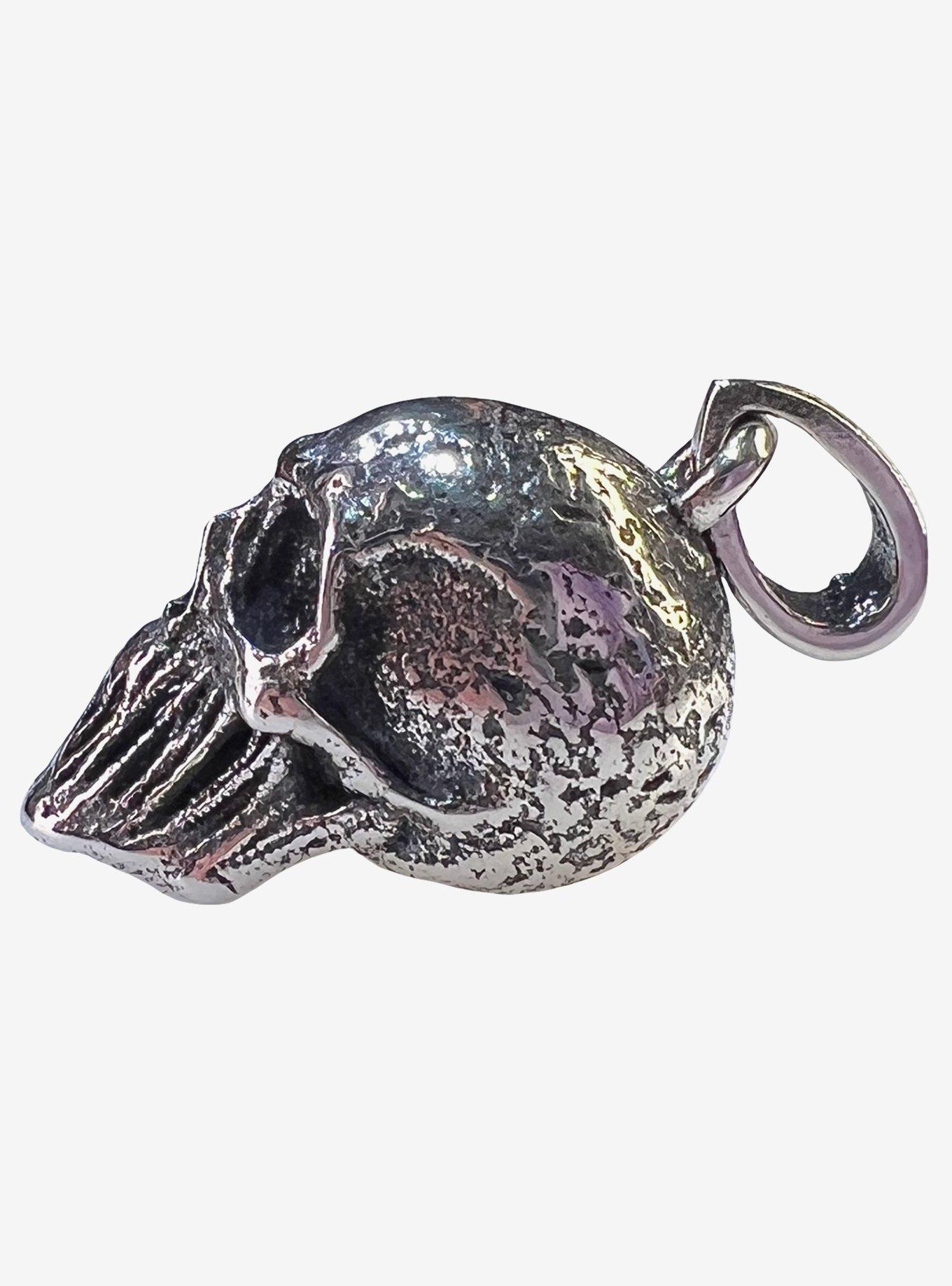 Bat Curse Silver Necklace Pendant, , alternate