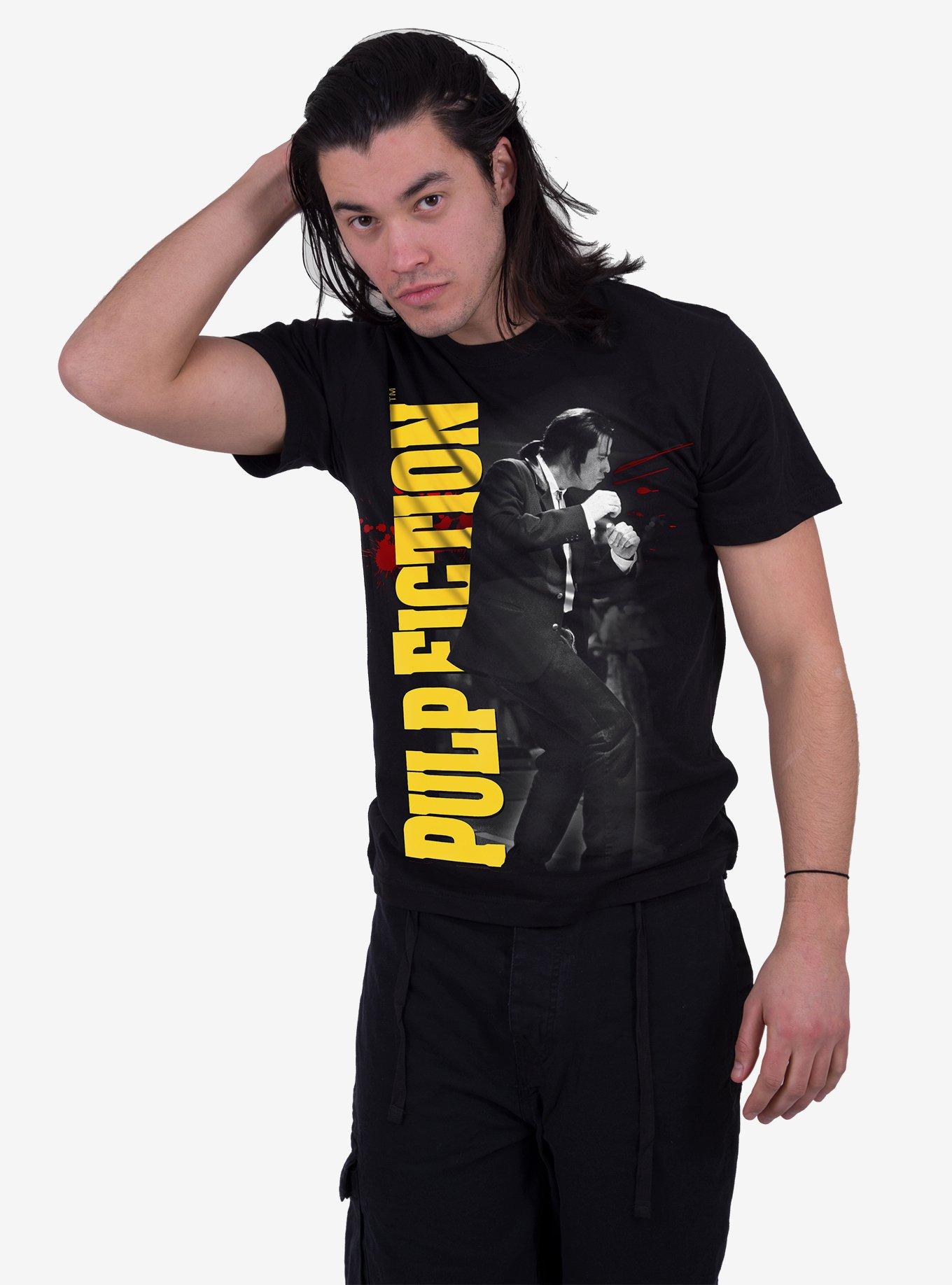 Pulp Fiction Dance T-Shirt, BLACK, alternate