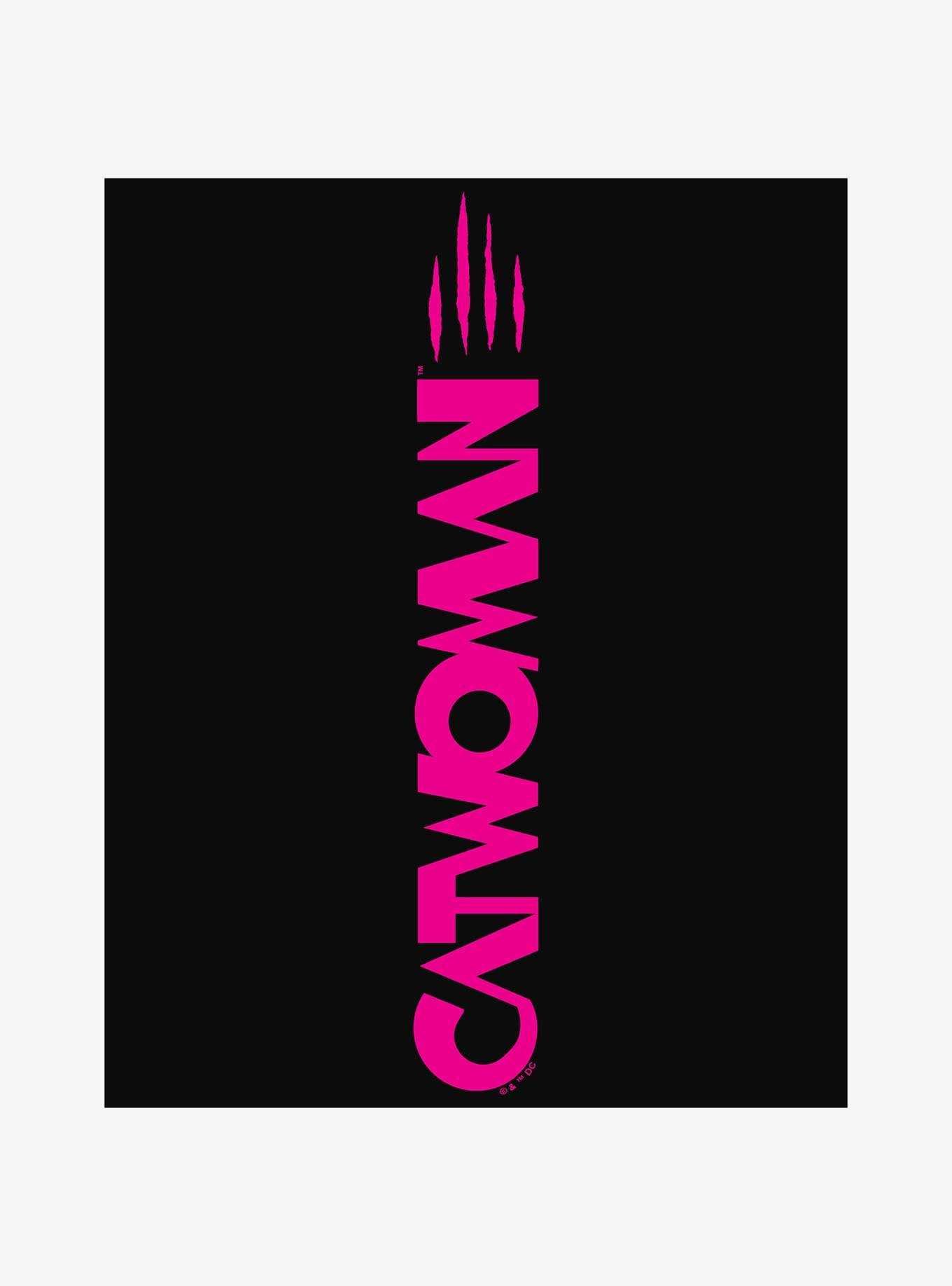 DC Comics Batman Catwoman Logo Jogger Sweatpants, , hi-res