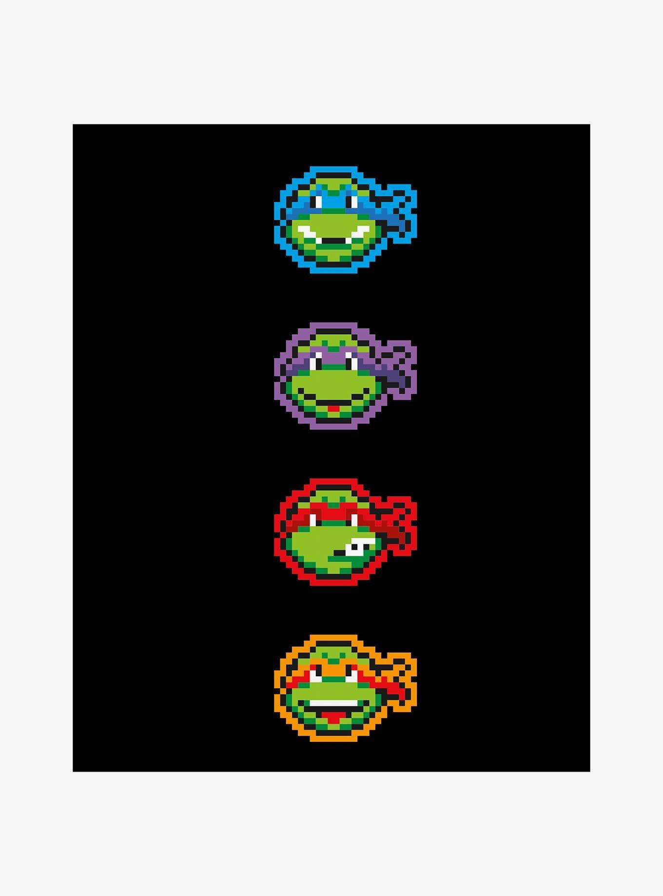 Teenage Mutant Ninja Turtles Pixelated Faces Jogger Sweatpants, , hi-res