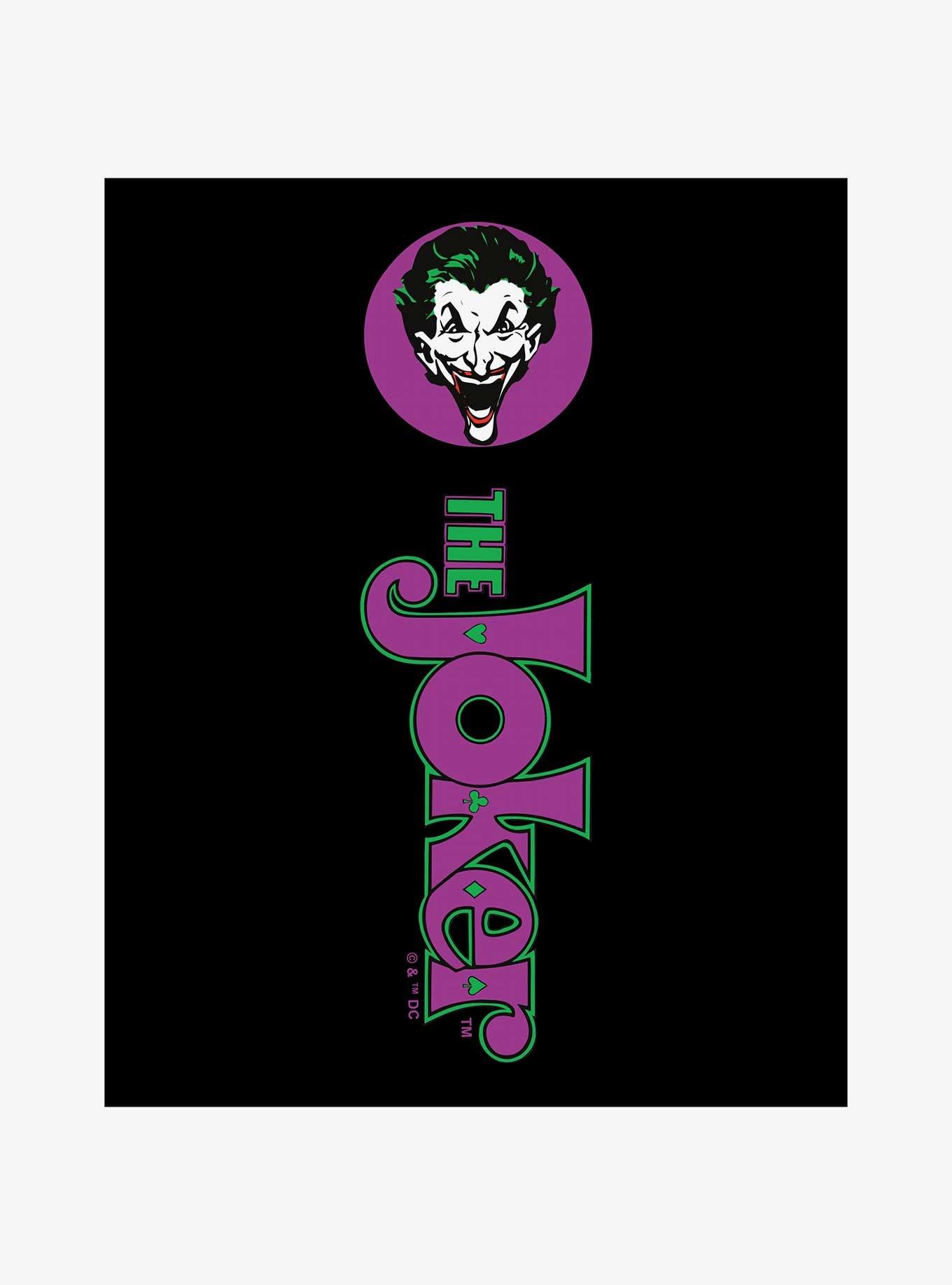 DC Comics Batman The Joker Jogger Sweatpants, BLACK, alternate