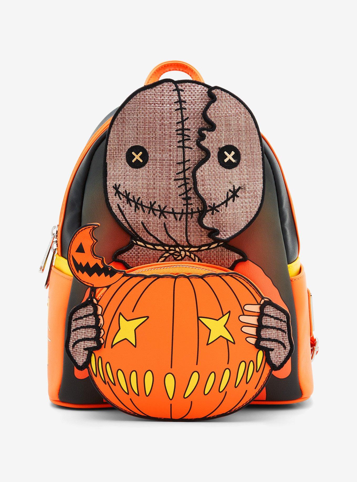 Loungefly Trick 'R Treat Sam Glow-In-The-Dark Mini Backpack, , alternate