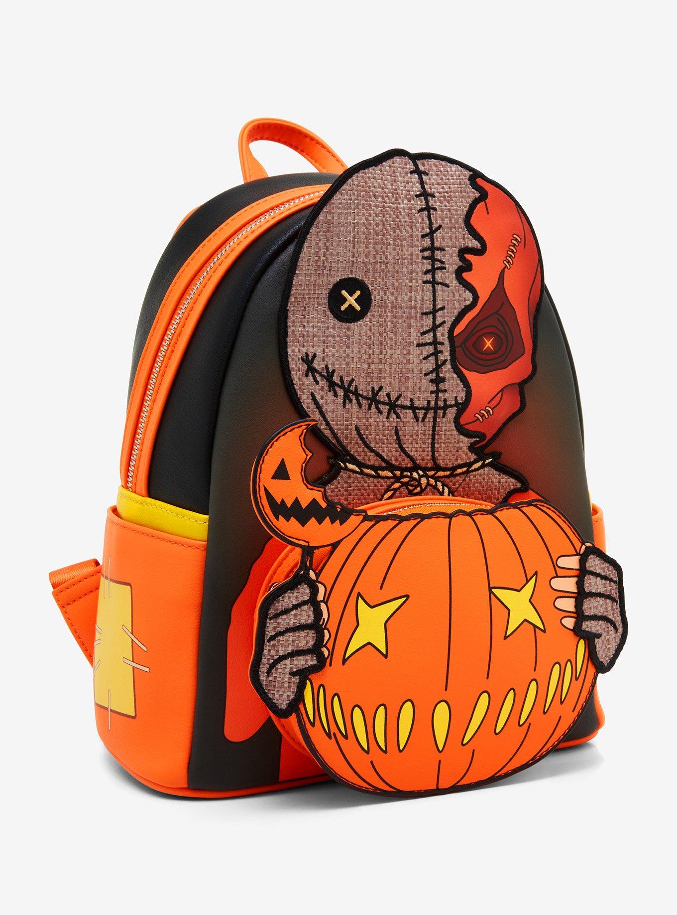 Loungefly Trick 'R Treat Sam Glow-In-The-Dark Mini Backpack, , alternate