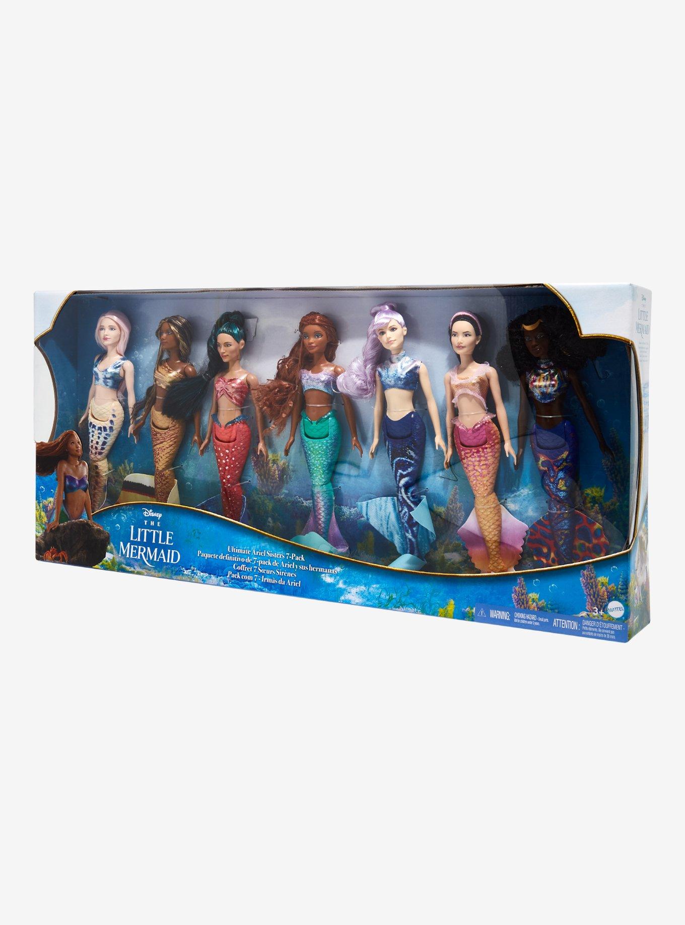 Disney The Little Mermaid Ariel & Sisters Doll Set, , alternate