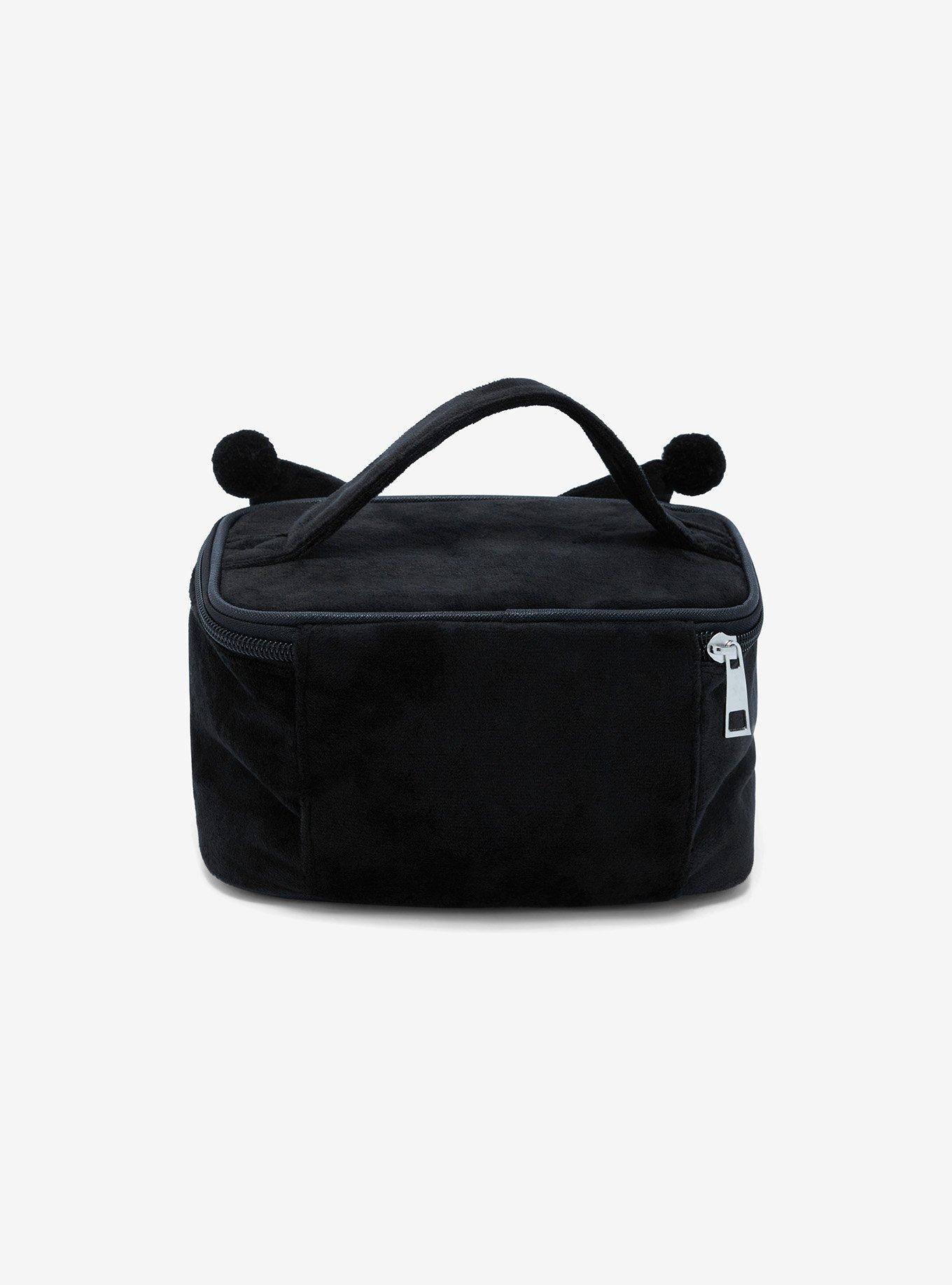 Kuromi Fuzzy Makeup Bag, , alternate
