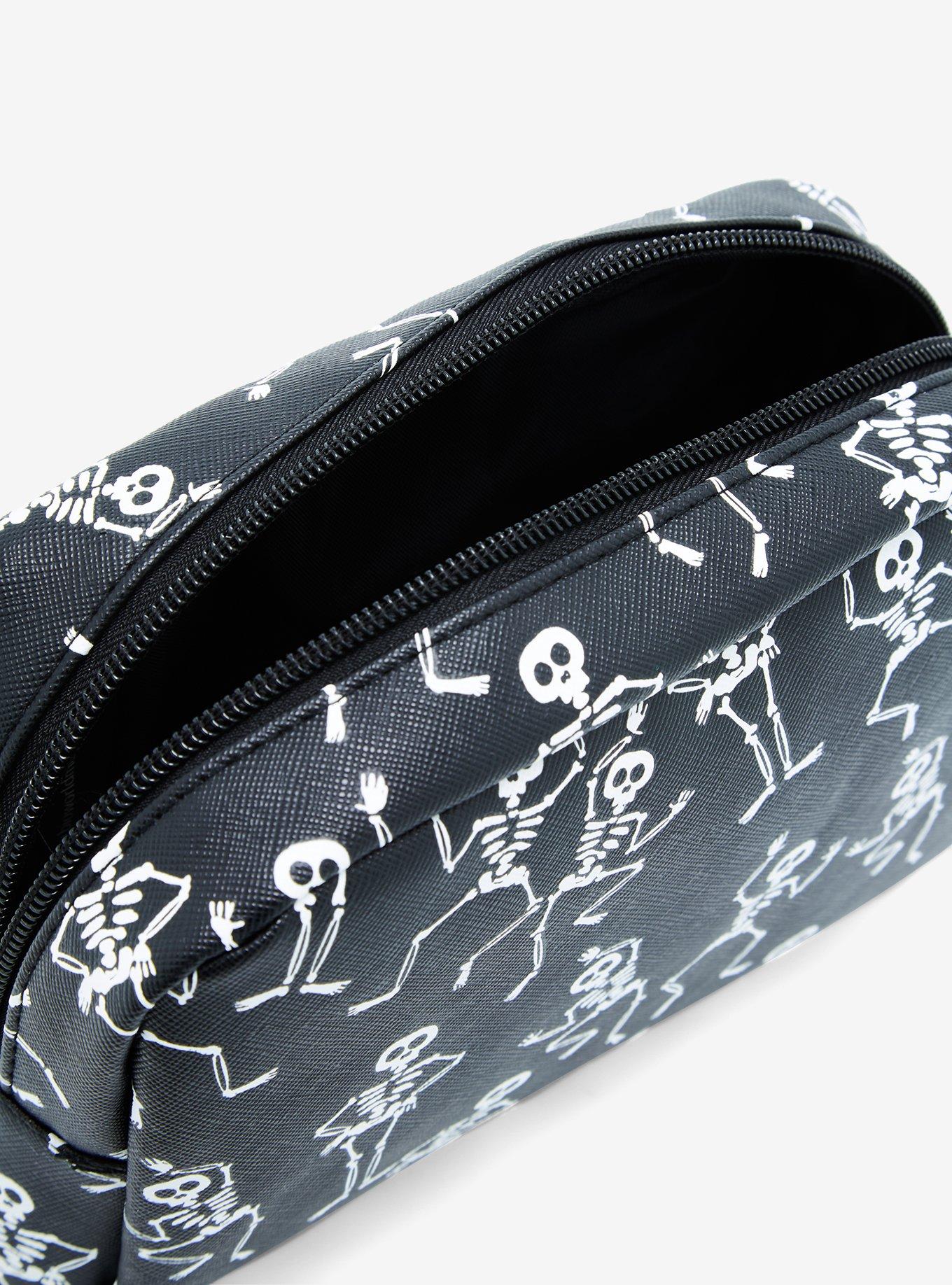 Dancing Skeletons Makeup Bag, , alternate