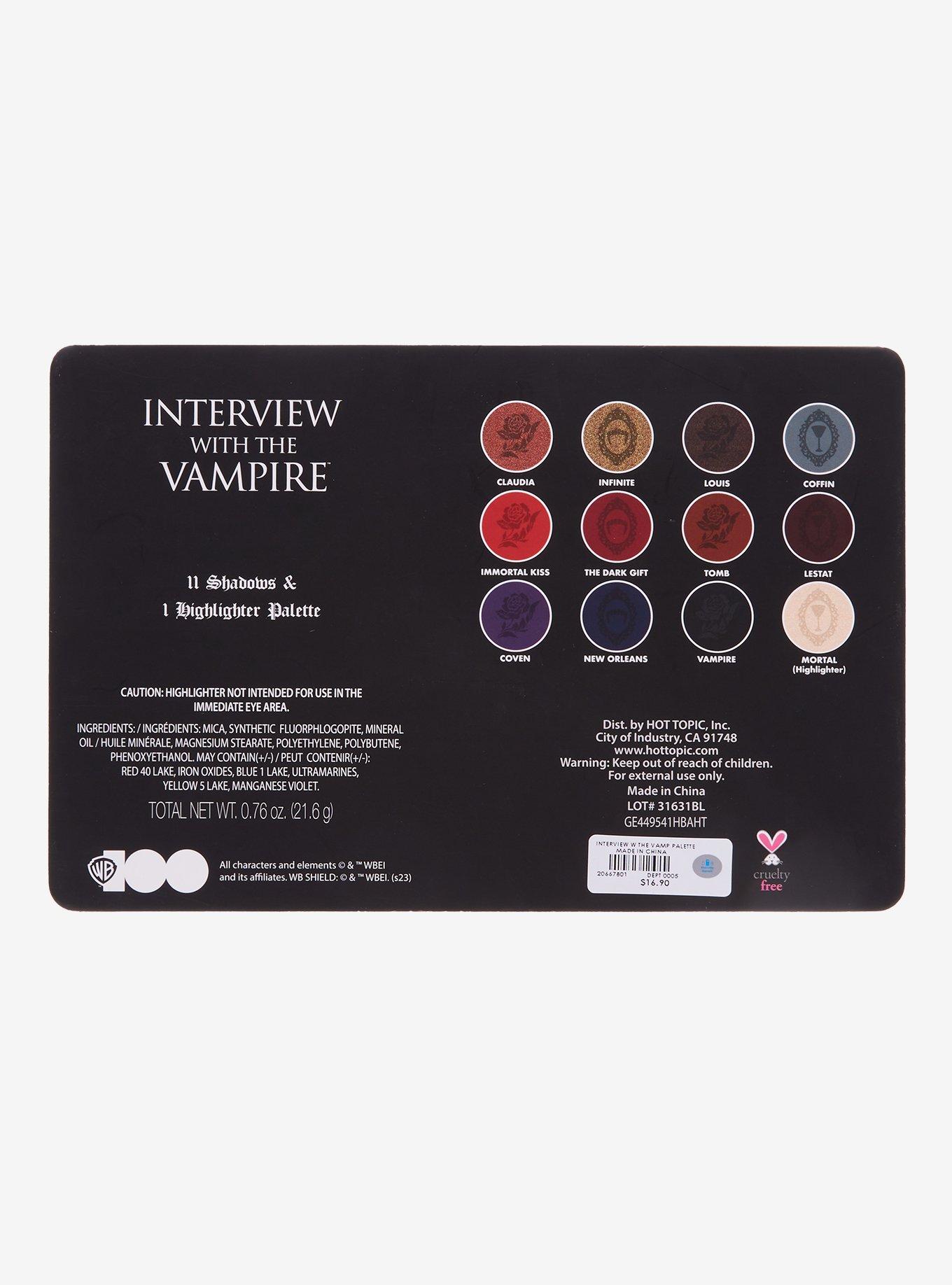 Interview With The Vampire Cassette Eyeshadow & Highlighter Palette, , alternate