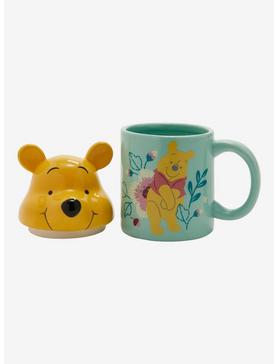 Disney Winnie The Pooh Flowers Mug With Lid, , hi-res