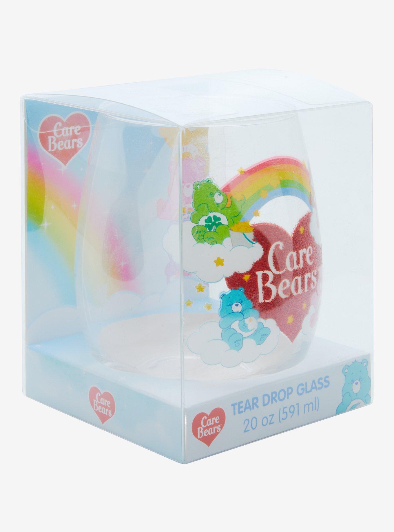 Care Bears Glitter Rainbow Teardrop Glass, , alternate