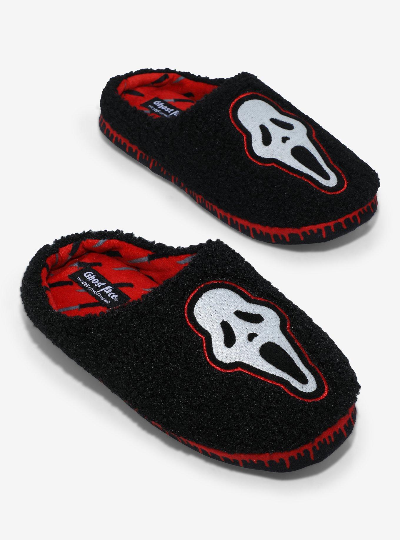 Scream Ghost Face Slippers, MULTI, alternate