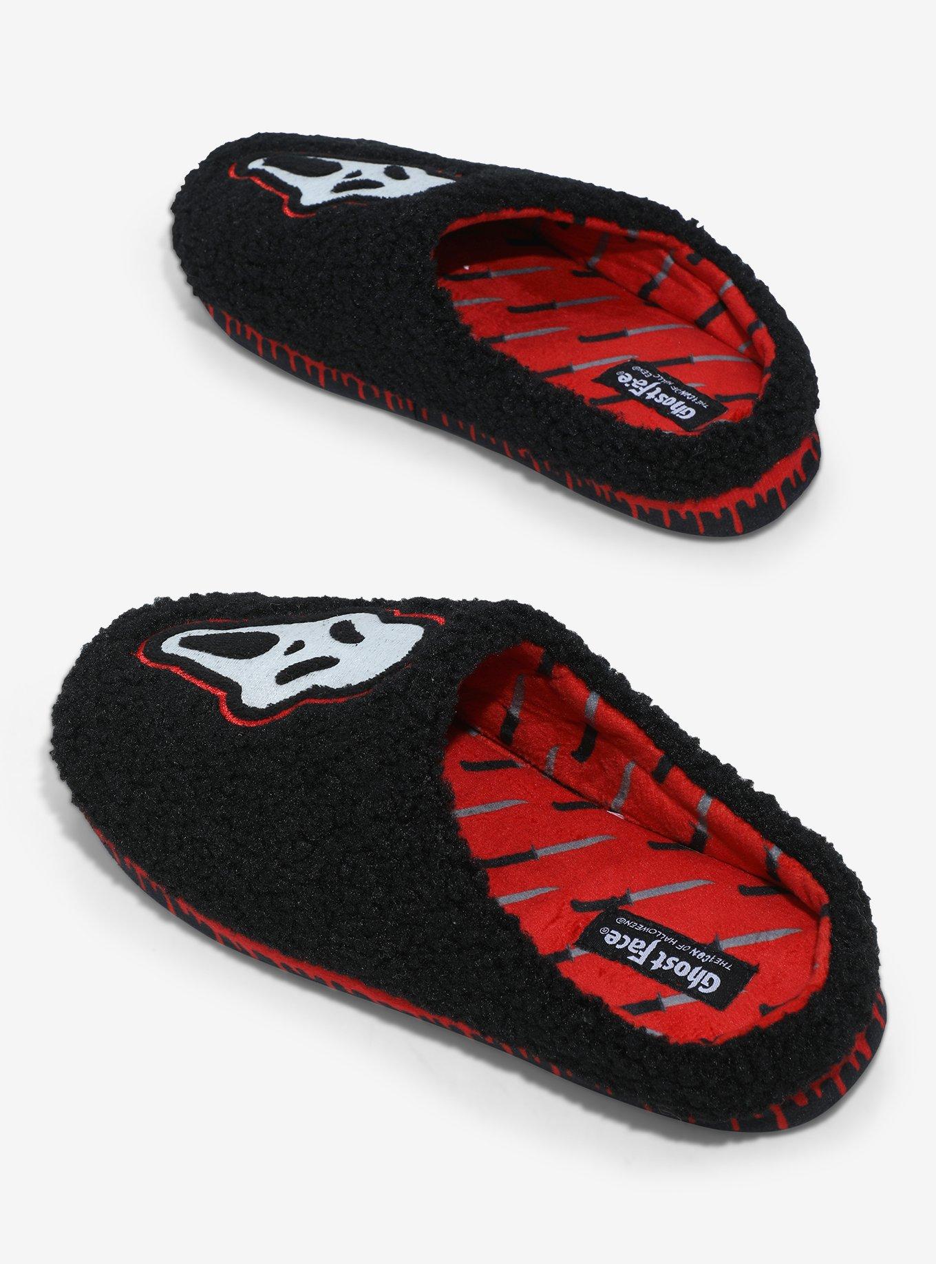 Scream Ghost Face Slippers, MULTI, alternate