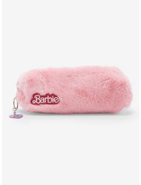 Barbie Pink Fluffy Pencil Pouch, , hi-res