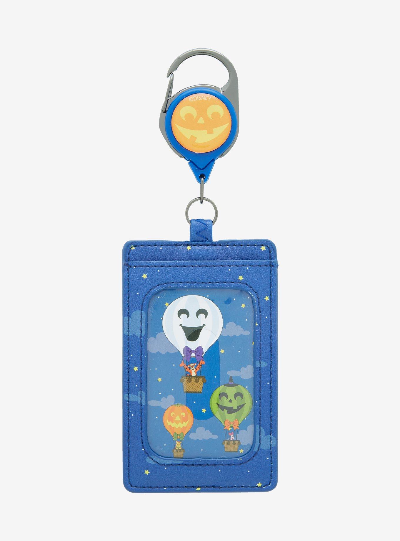 Loungefly Disney Winnie the Pooh Jack-o-Lantern Hot Air Balloon Retractable Lanyard - BoxLunch Exclusive, , alternate