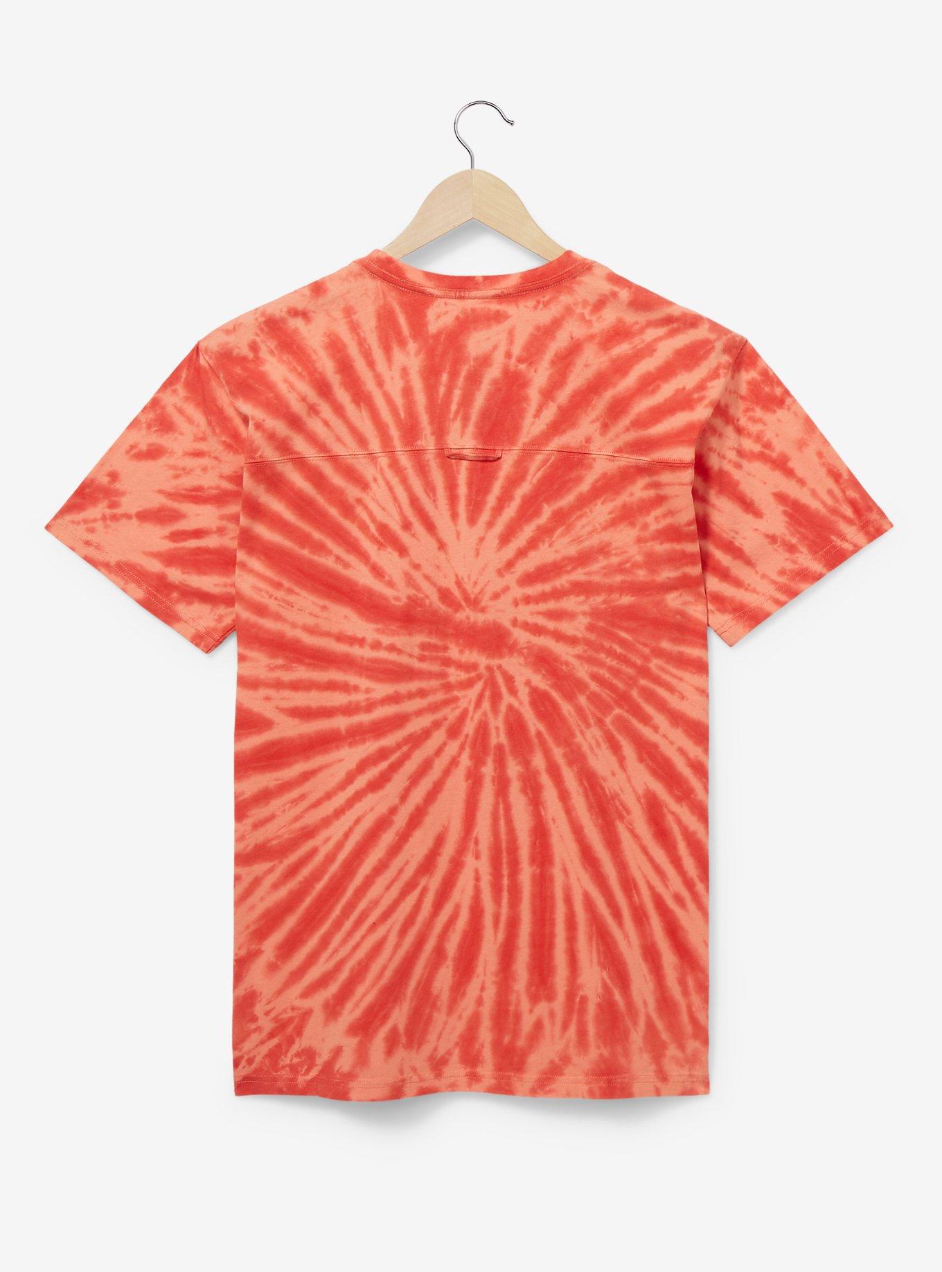 Disney Pixar Coco Miguel Rivera Poster Tie-Dye T-Shirt - BoxLunch Exclusive, ORANGE, alternate