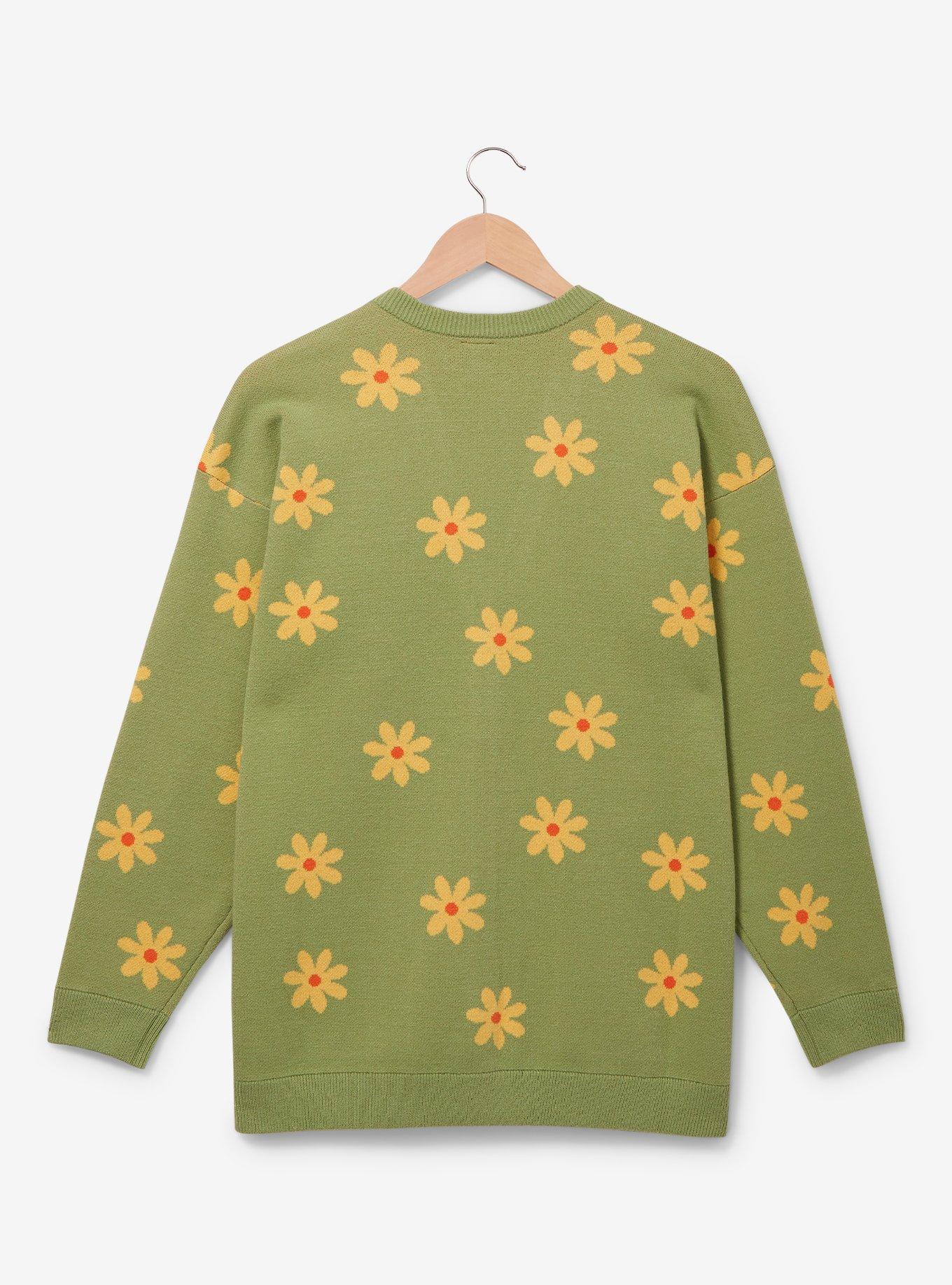 Disney Winnie the Pooh Characters Daisy Women's Plus Size Cardigan - BoxLunch Exclusive, SAGE, alternate