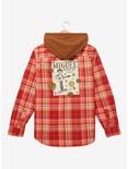 Disney Pixar Coco Miguel Poster Hooded Flannel - BoxLunch Exclusive, MULTI, alternate
