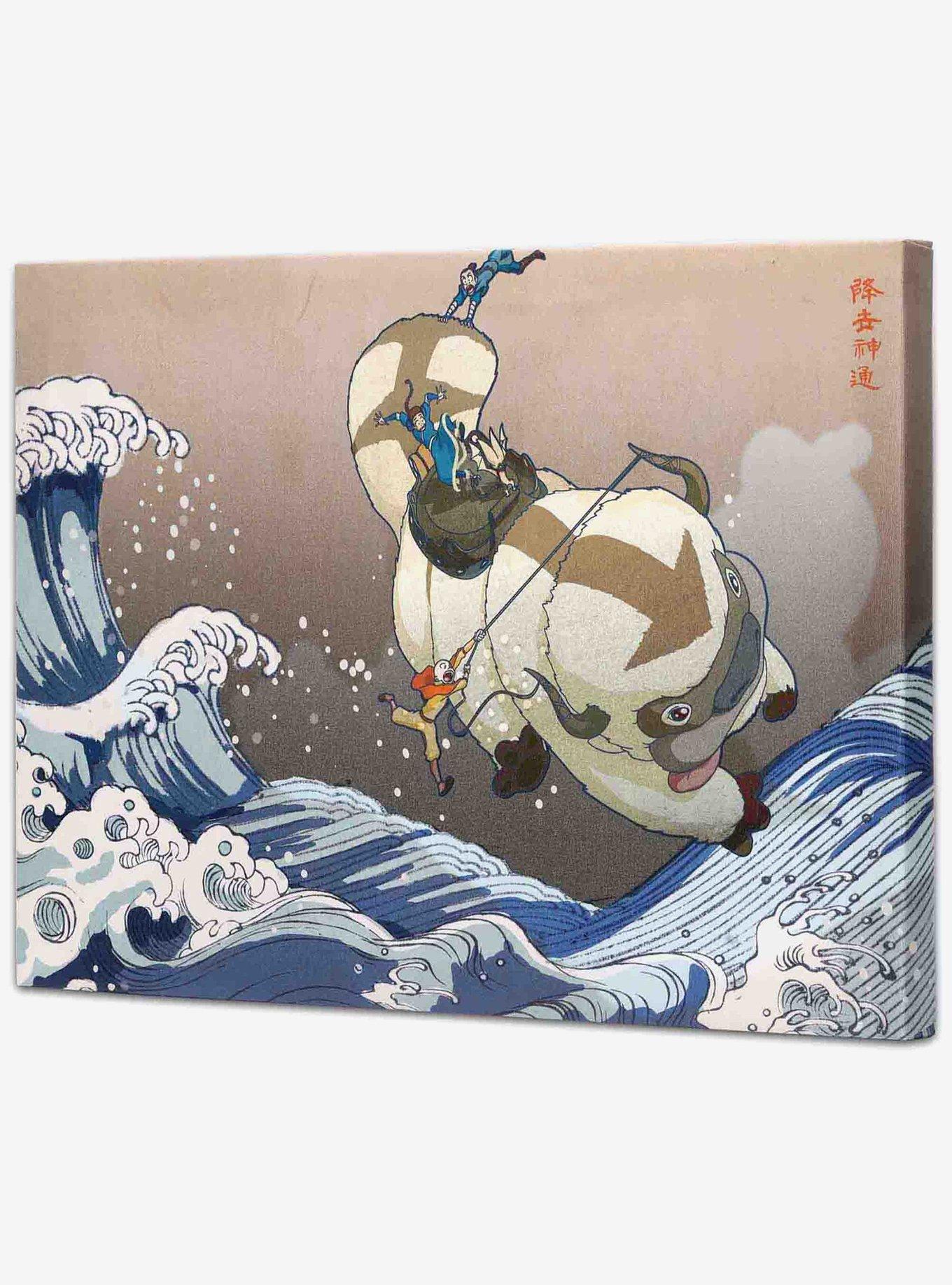 Avatar: The Last Airbender Appa Sea Scene Canvas Wall Decor