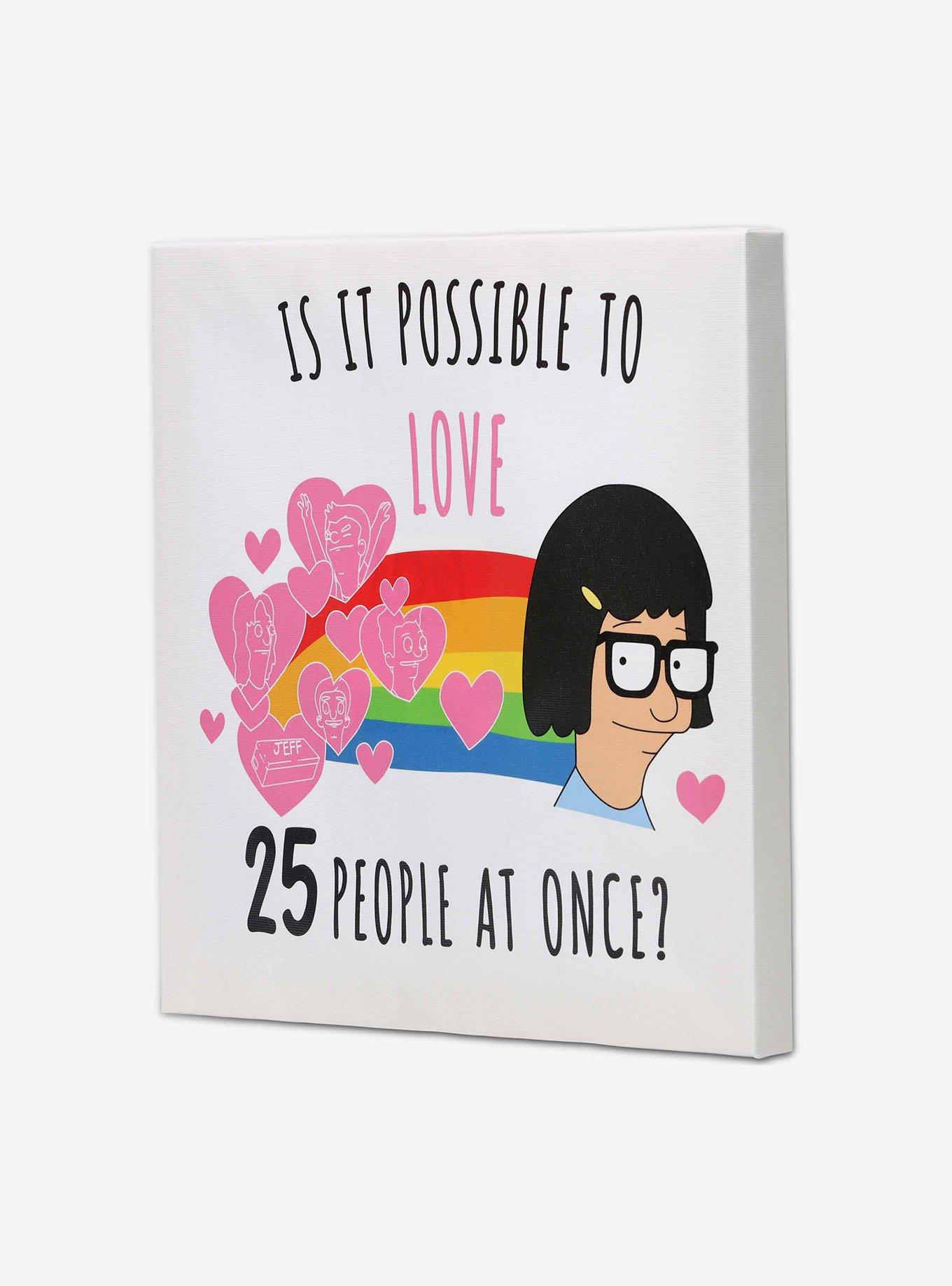 Bob's Burgers Impossible To Love 25 People Tina Canvas Wall Decor, , hi-res