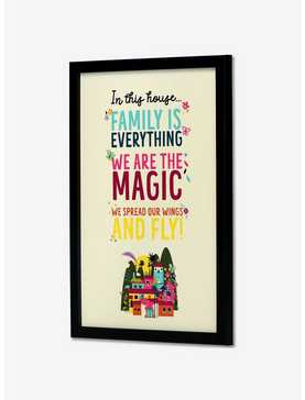 Disney Encanto In This House Rules Framed Wood Wall Decor, , hi-res