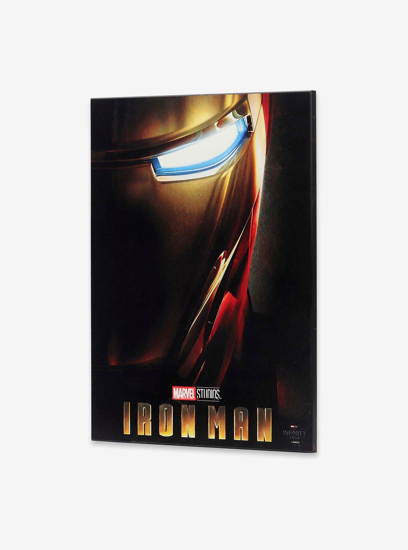 Marvel Iron Man Movie Poster Framed Wood Wall Decor, , hi-res