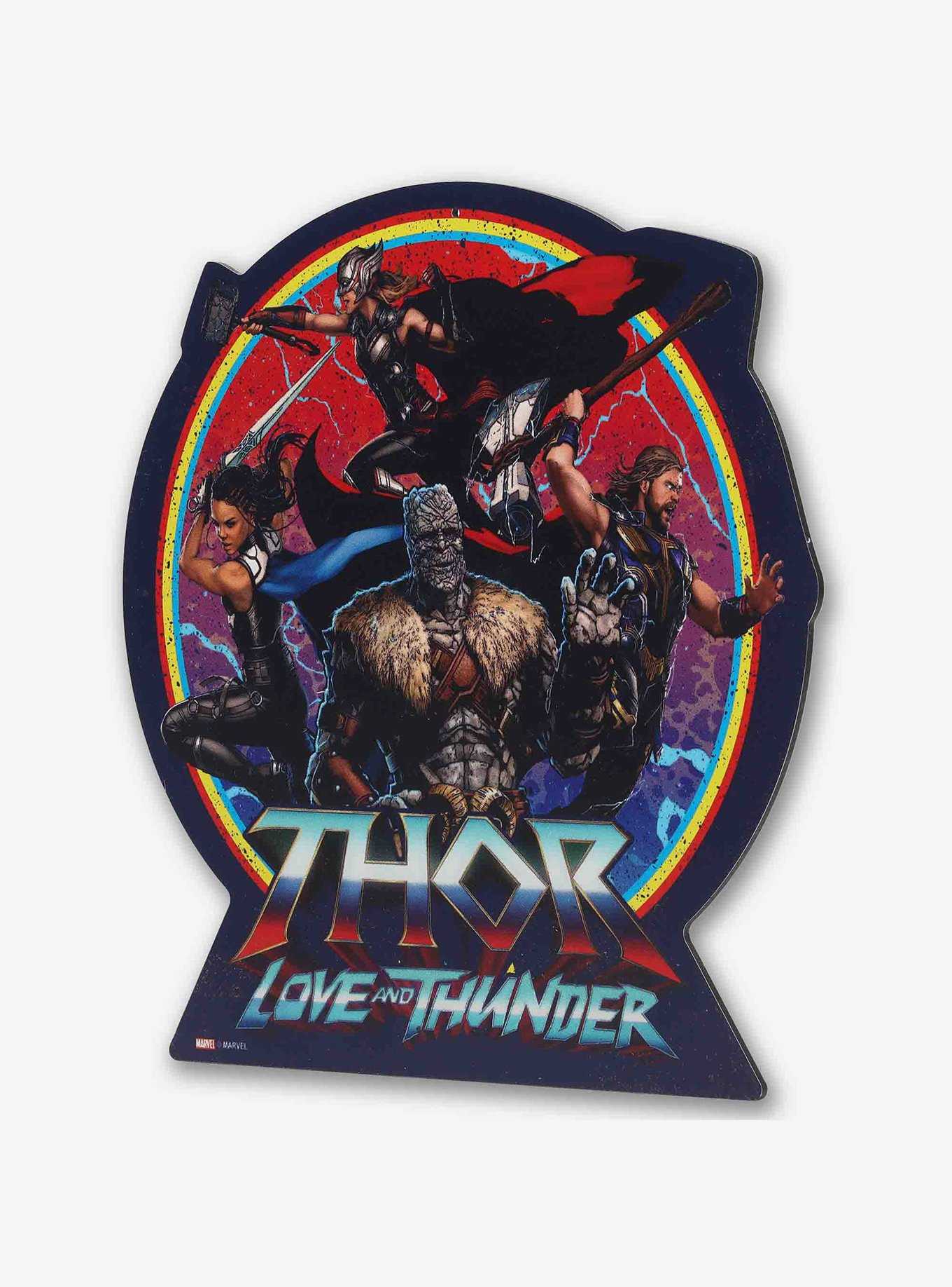 Marvel Thor Group Love & Thunder Metal Sign, , hi-res
