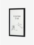 Disney Mickey Mouse Let Your Dreams Fly High Kite Framed Wood Wall Decor, , alternate