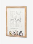 Disney Winnie The Pooh Good Friends & Great Adventures Framed Wood Wall Decor, , alternate
