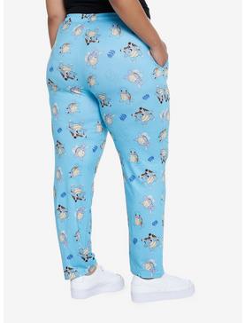 Pokémon Water Type Evolutions Allover Print Women's Plus Sized Sleep Pants - BoxLunch Exclusive, , hi-res