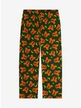 Disney Mickey Mouse Jack-o-Lantern Allover Print Sleep Pants - BoxLunch Exclusive, FOREST GREEN, alternate