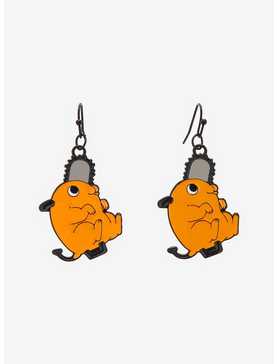 Chainsaw Man Pochita Portrait Earrings - BoxLunch Exclusive, , hi-res