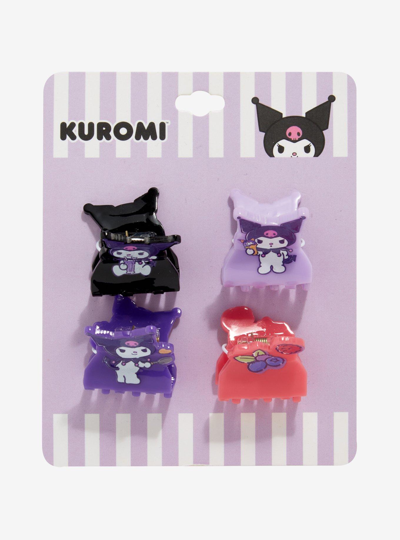 Sanrio Kuromi Hair Claw Clips Set - BoxLunch Exclusive , , alternate