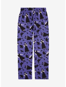 Wednesday Dance Allover Print Sleep Pants - BoxLunch Exclusive , , hi-res