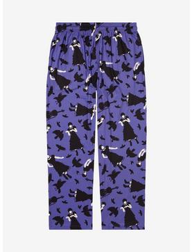 Wednesday Dance Allover Print Plus Size Sleep Pants - BoxLunch Exclusive , , hi-res