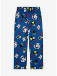 Marvel X-Men Character Portraits Allover Print Sleep Pants - BoxLunch Exclusive , BLUE, alternate